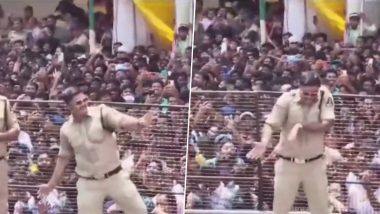Ganesh Visarjan 2023: हैदराबादमध्ये गणेश विसर्जन मिरवणुकीत पोलिस कर्मचाऱ्यांनी धरला गाण्यावर ठेका, Watch Viral Video